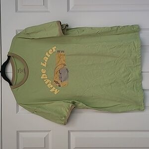Vintage-style Pusheen Tee 'Maybe Later'